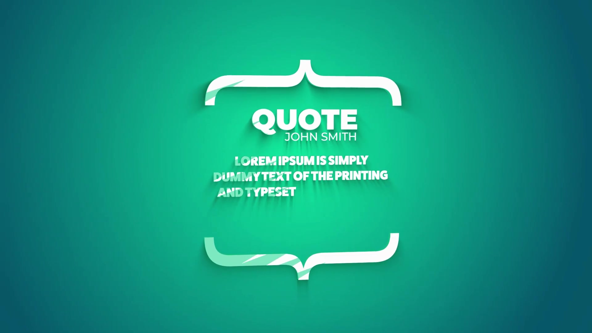 3D Quote Titles Videohive 29507100 After Effects Image 8