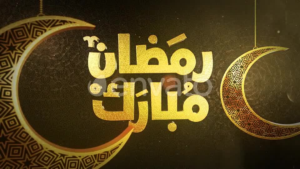 3D Ramadan & Eid Golden Greetings Videohive 26441299 After Effects Image 12