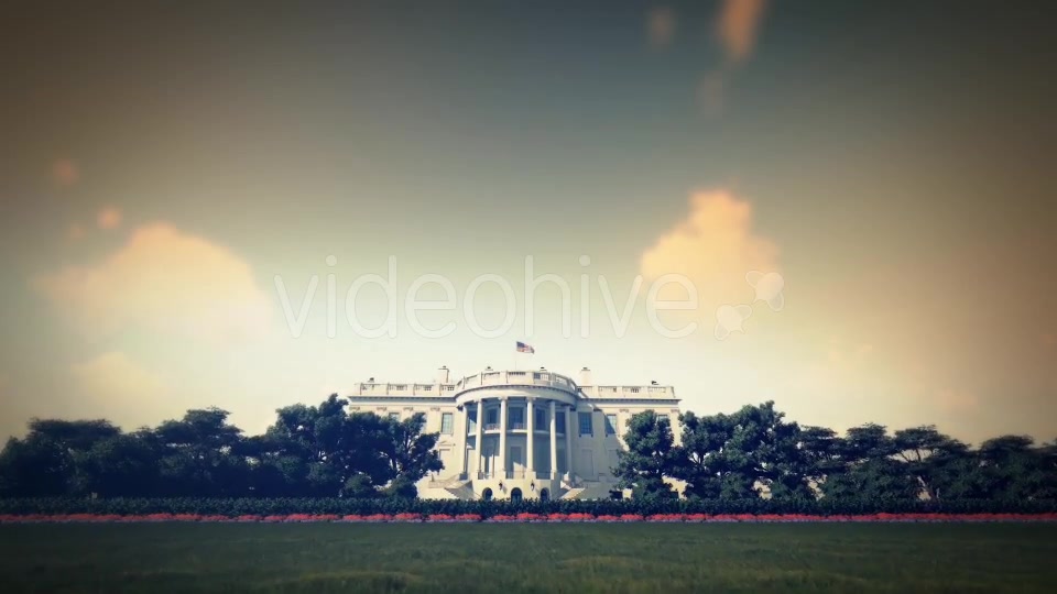 3D Realistic White House Noon - Download Videohive 16600178