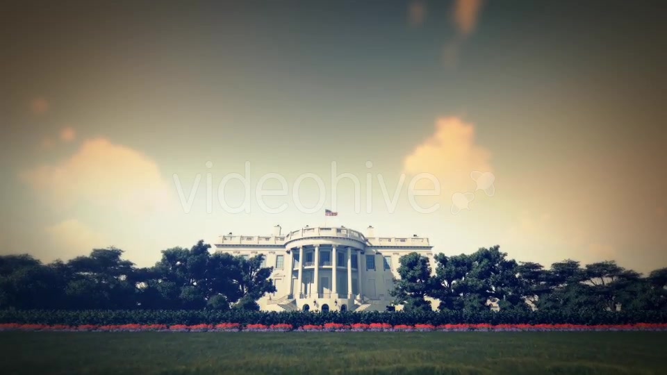 3D Realistic White House Noon - Download Videohive 16600178