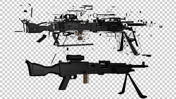 3D Rifle Transforming - Download Videohive 19294996