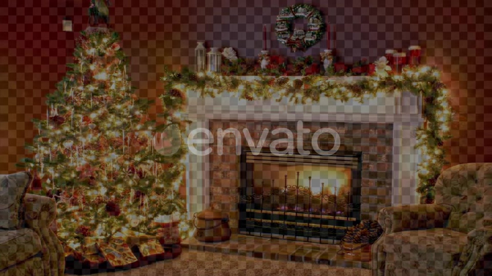 3D Santa Skier Transitions (Alpha Pack) Videohive 22986968 Motion Graphics Image 11