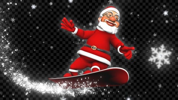 3D Santa Snowboard (5 Pack) - 23061022 Download Videohive