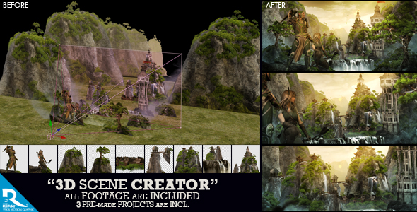 3D Scene Creator Kit - Download Videohive 15927503