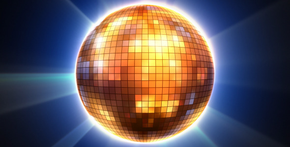 3D Shiny Disco Ball Loop - Download Videohive 2425101