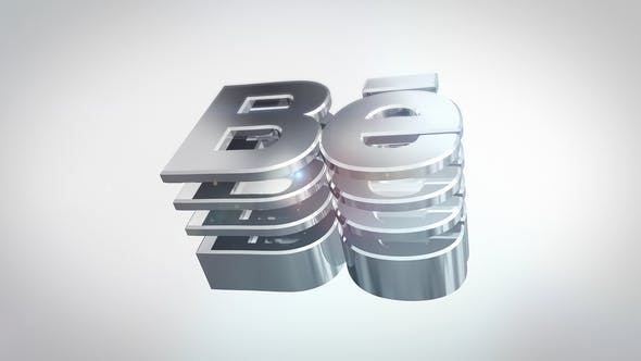 3D Simple Reflective Logo - Download 30356605 Videohive