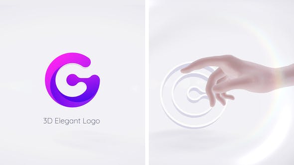 3D Simple Touch Logo - Download Videohive 32764093