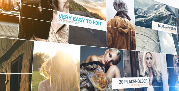 3D Slice Photo Slideshow - Videohive 11093758 Download