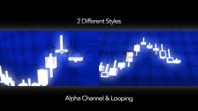 3D Stock Market Candlestick Trading Chart - Download Videohive 5741869