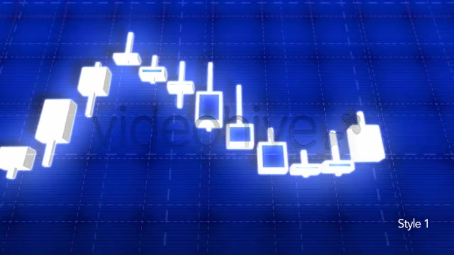 3D Stock Market Candlestick Trading Chart - Download Videohive 5741869