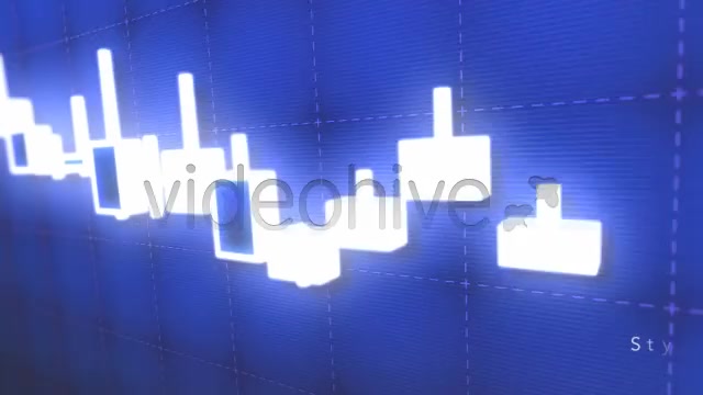 3D Stock Market Candlestick Trading Chart - Download Videohive 5741869
