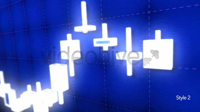 3D Stock Market Candlestick Trading Chart - Download Videohive 5741869