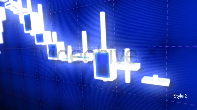 3D Stock Market Candlestick Trading Chart - Download Videohive 5741869