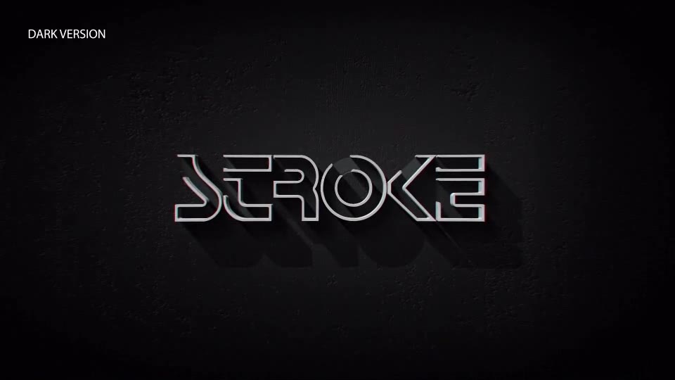 3D Stroke Logo - Download Videohive 19083978