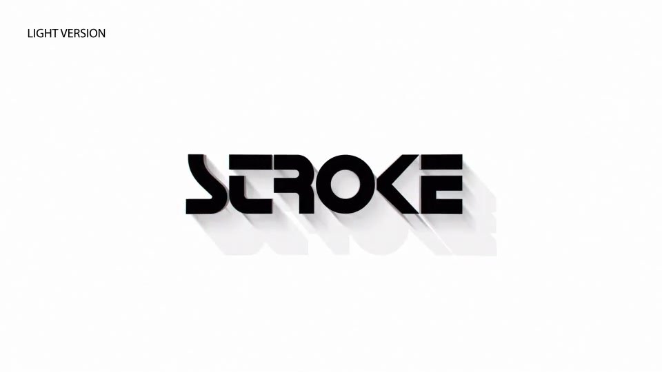 3D Stroke Logo - Download Videohive 19083978