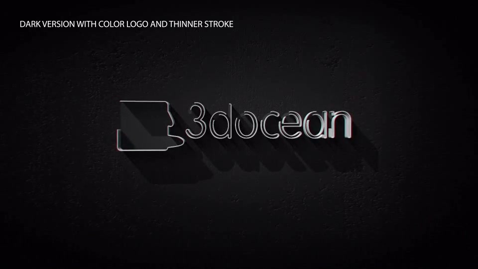 3D Stroke Logo - Download Videohive 19083978