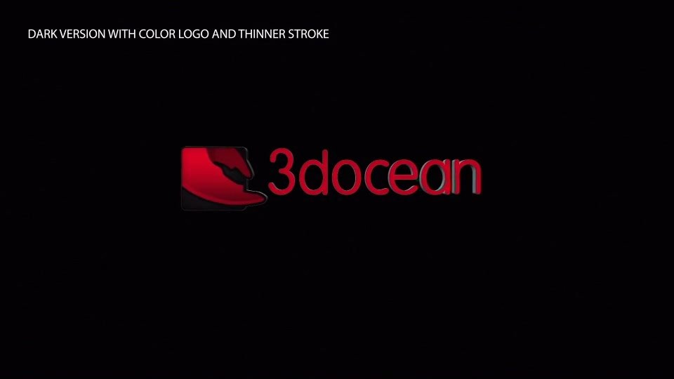 3D Stroke Logo - Download Videohive 19083978