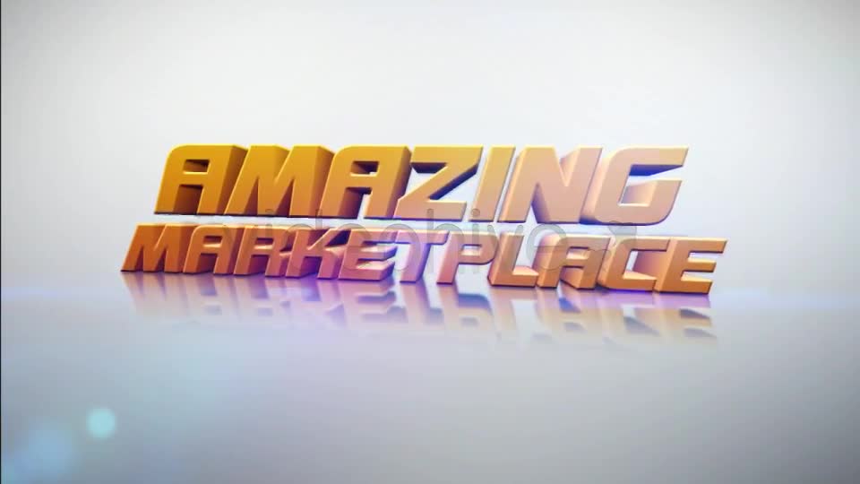 3D Text Openers Videohive 2125857 After Effects Image 1