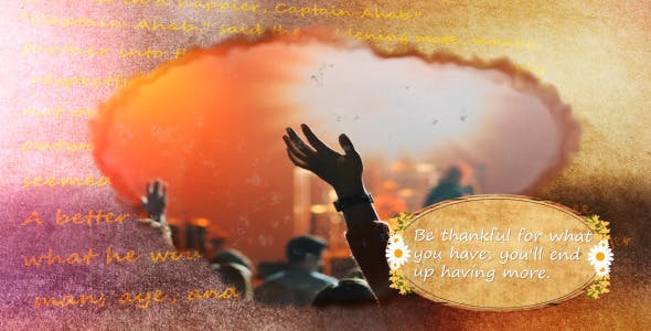 3D ThanksGiving Slideshow - 13185311 Videohive Download