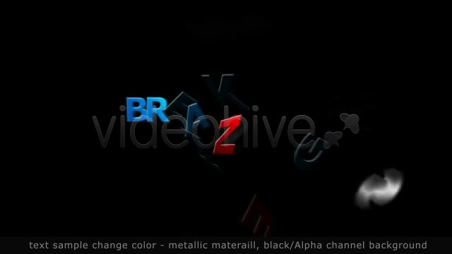 3D Title Maker Animator - Download Videohive 762177
