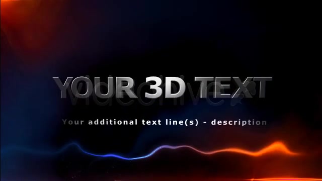 3D Title Maker Animator II - Download Videohive 921103