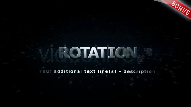 3D Title Maker Animator II - Download Videohive 921103