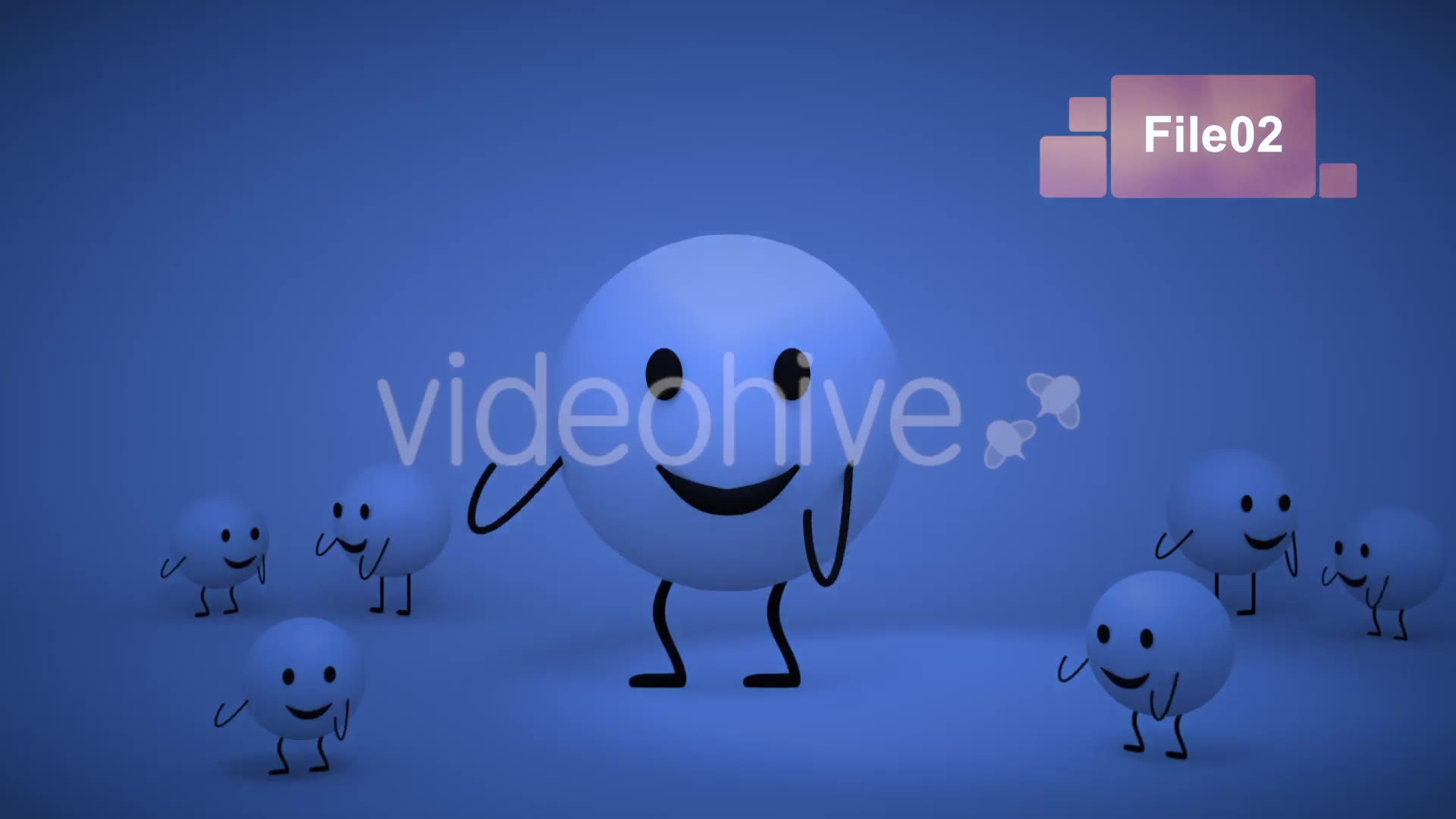 3D Toon Yellow Emoji Dance - Download Videohive 17843338