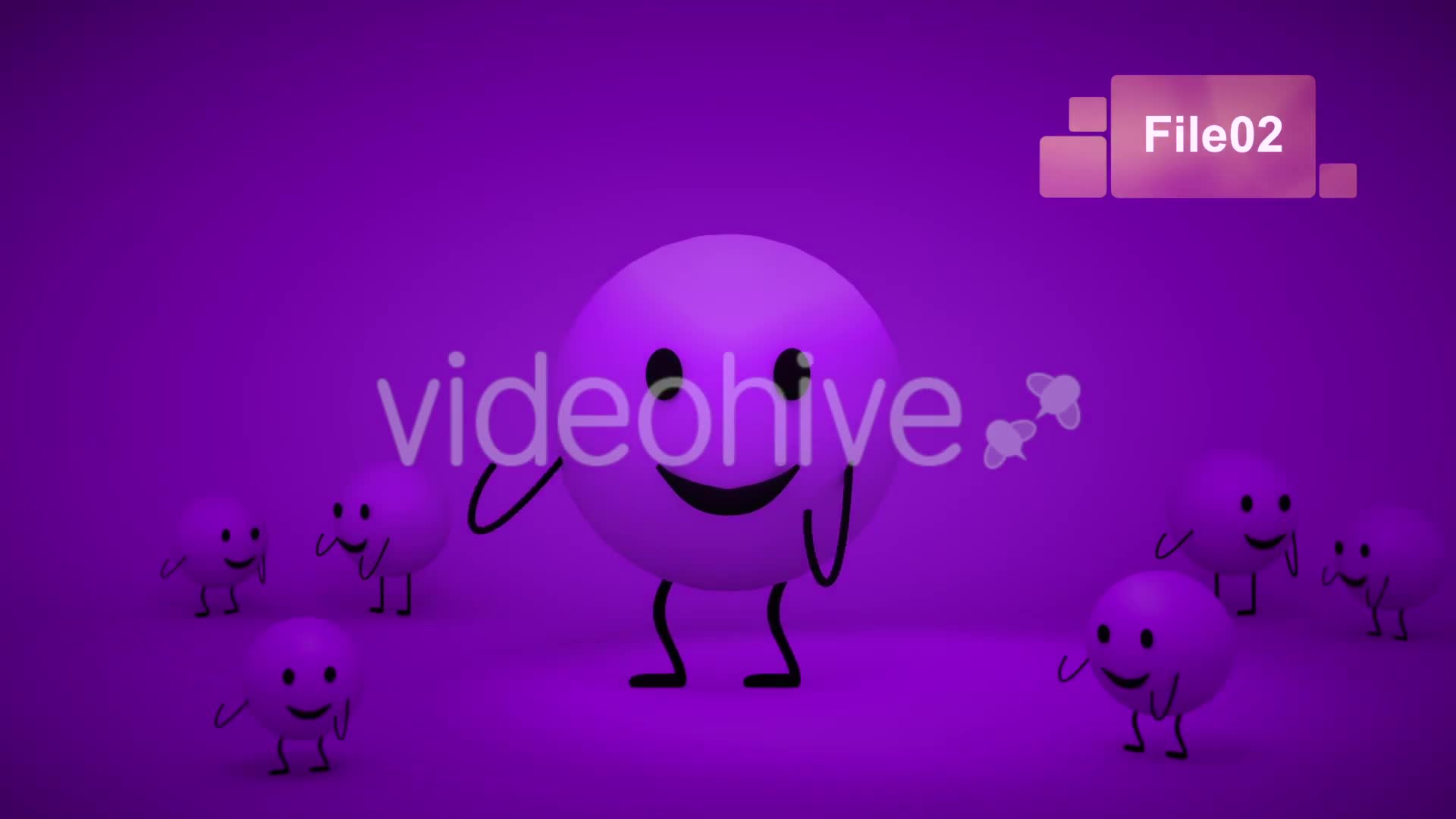 3D Toon Yellow Emoji Dance - Download Videohive 17843338