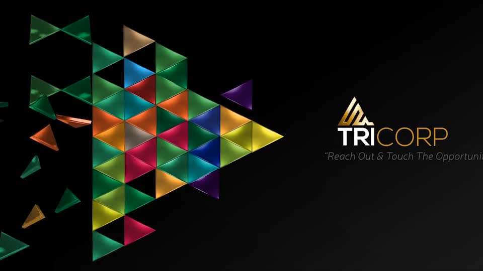 3D Triangle Concept Corporate Profile Videohive 21482481 After Effects Image 1