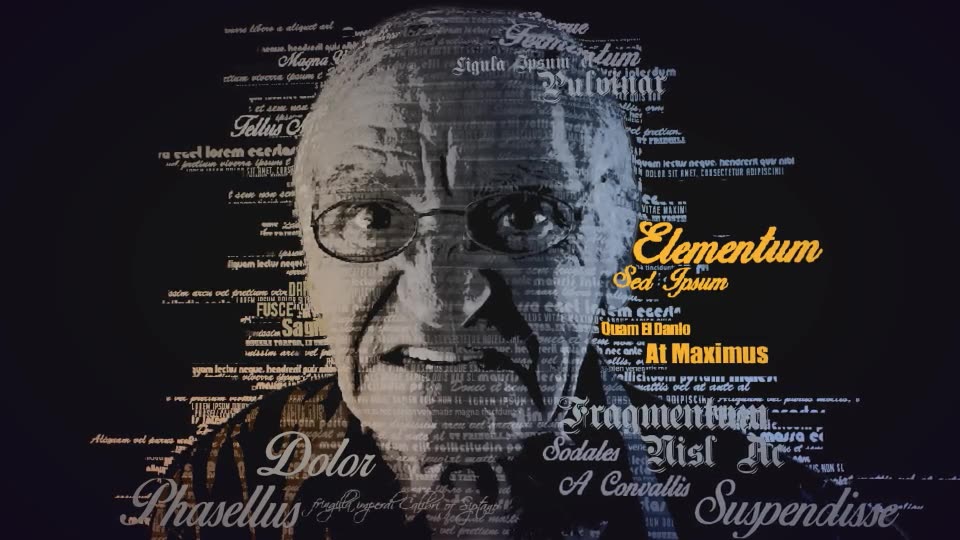 3D Typography Portrait Tool - Download Videohive 15743540