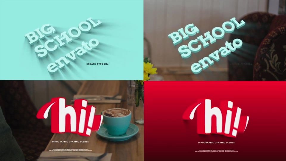 3d Typography Scenes Videohive 34606593 Premiere Pro Image 5