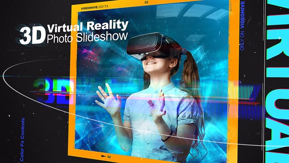 3D Virtual Reality Photo Slideshow - Videohive Download 30018841