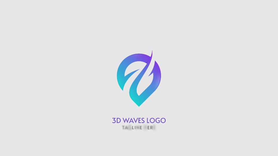 3D Waves Logo Videohive 30206393 After Effects Image 3