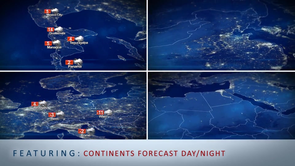 3D Weather Forecast Videohive 15962337 After Effects Image 10