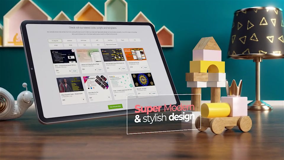 3D Web Promo & Slideshow Videohive 35590431 After Effects Image 11