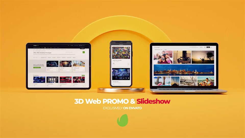 3D Web Promo & Slideshow Videohive 35590431 After Effects Image 12