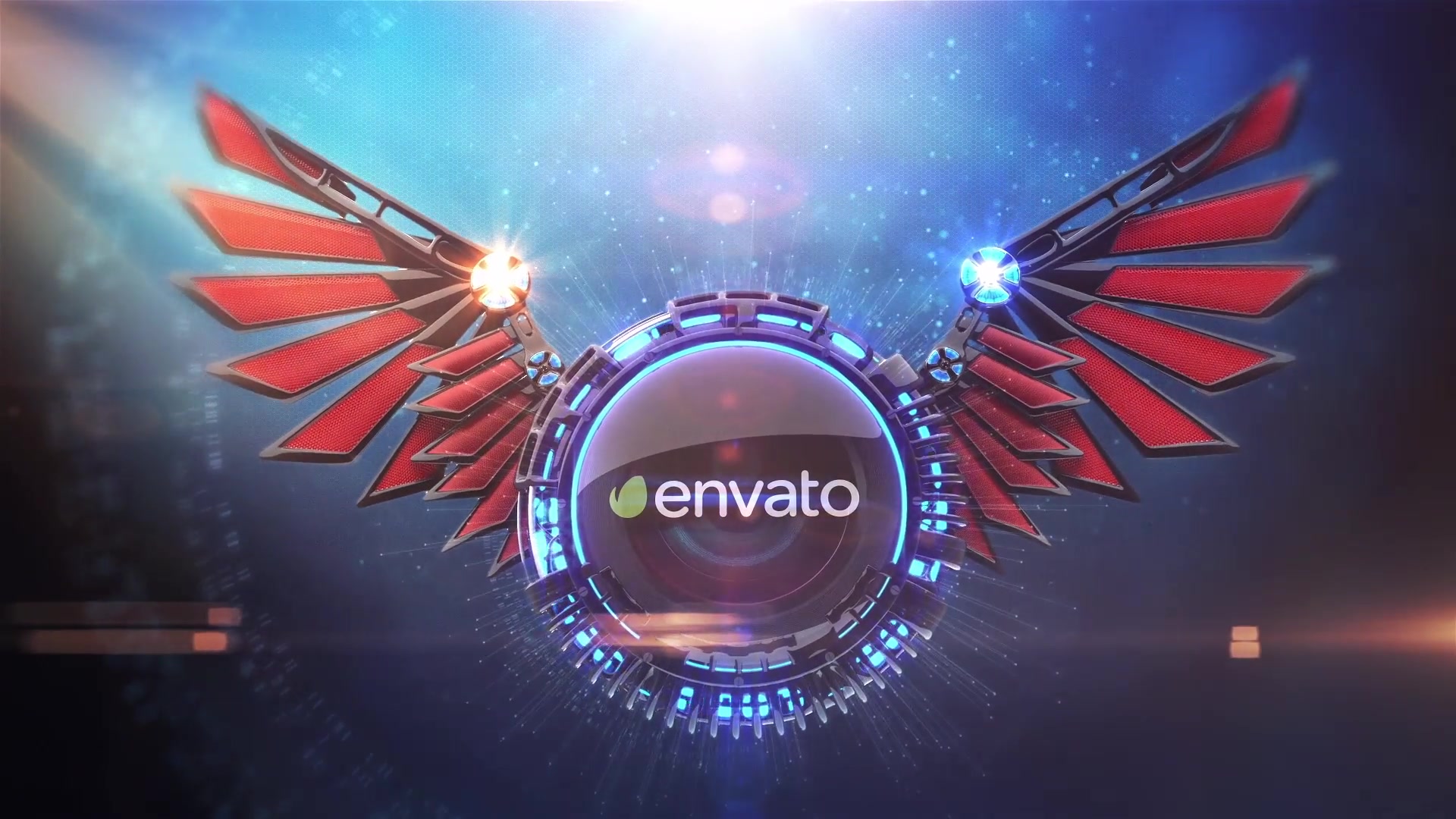 3D Wings Logo Reveal Videohive 6659911 After Effects Image 2