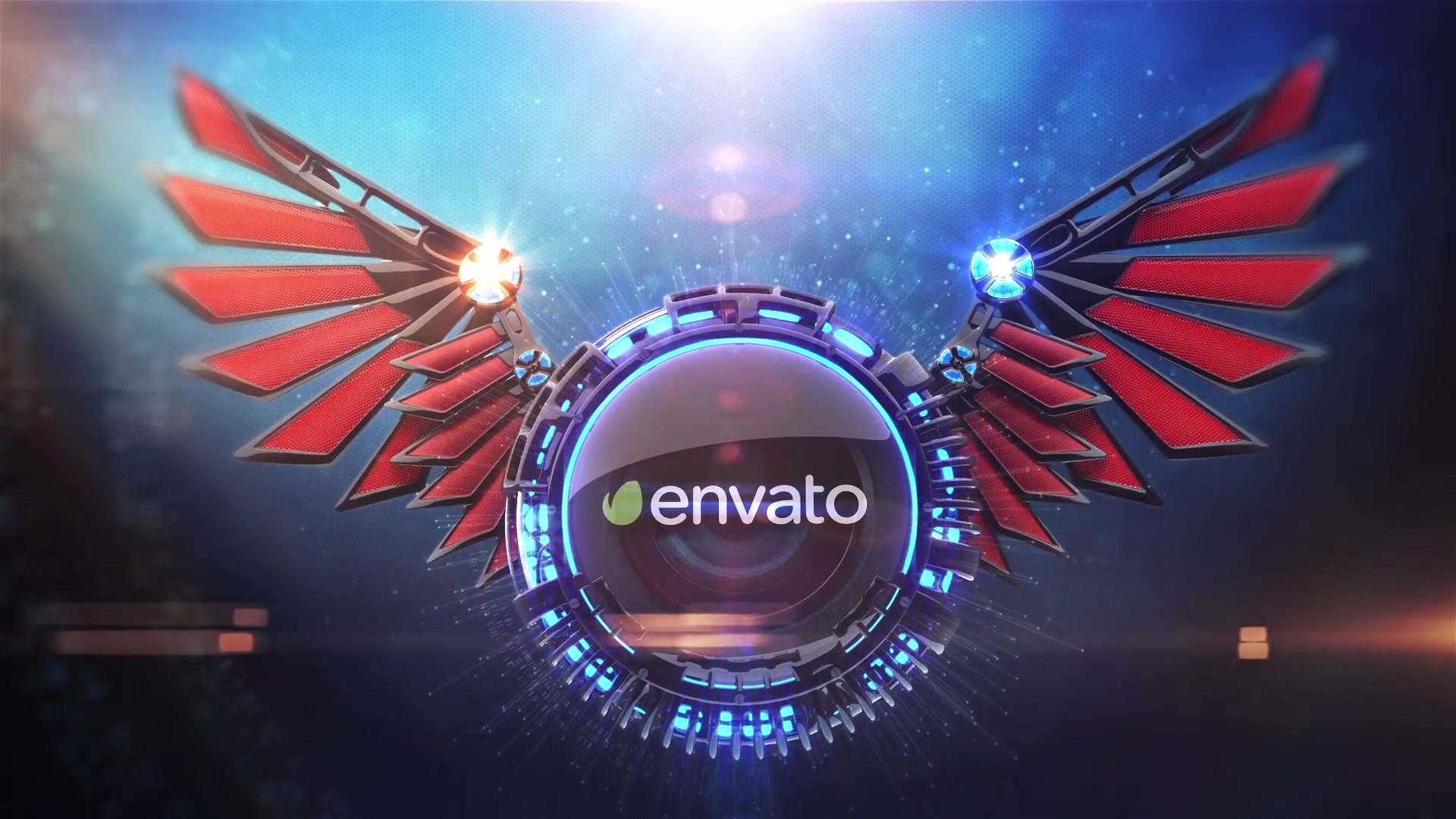 3D Wings Logo Reveal Videohive 6659911 After Effects Image 3