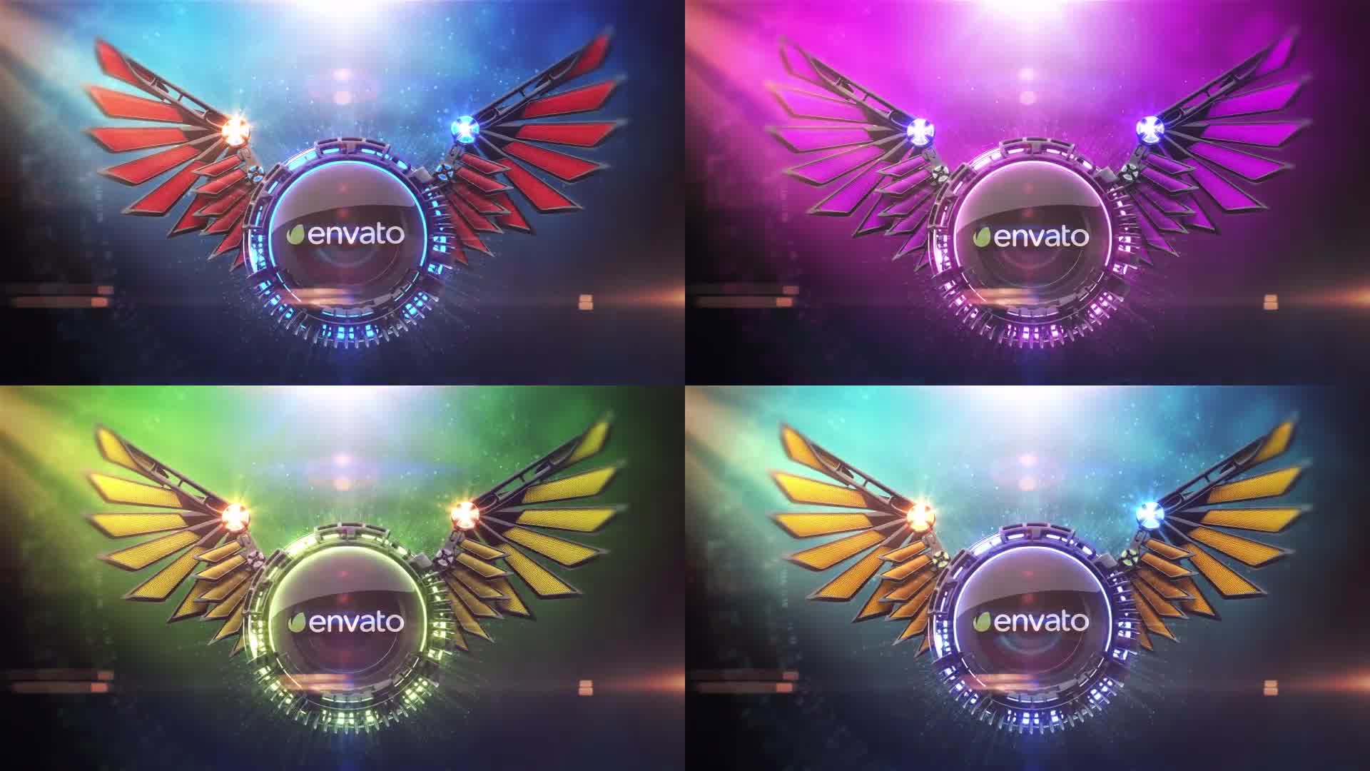 3D Wings Logo Reveal Videohive 6659911 After Effects Image 8