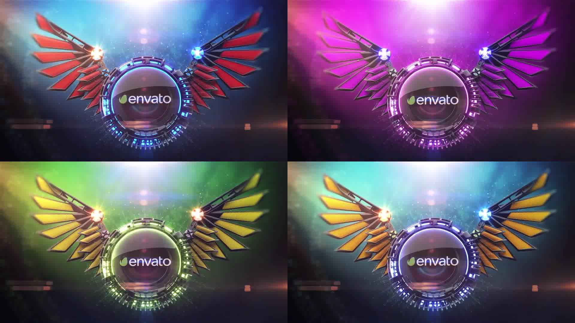 3D Wings Logo Reveal Videohive 6659911 After Effects Image 9