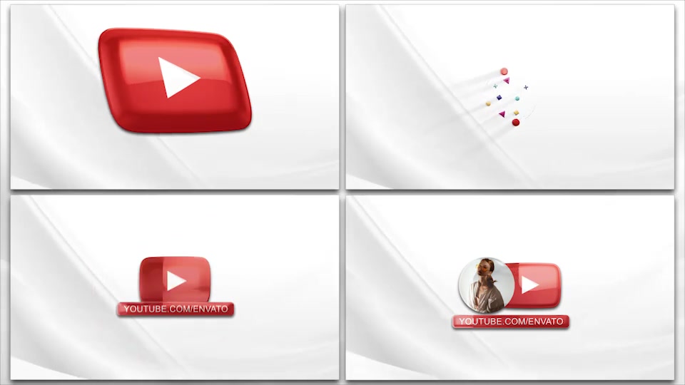 3D Youtube Logo Opener Videohive 30949328 After Effects Image 3