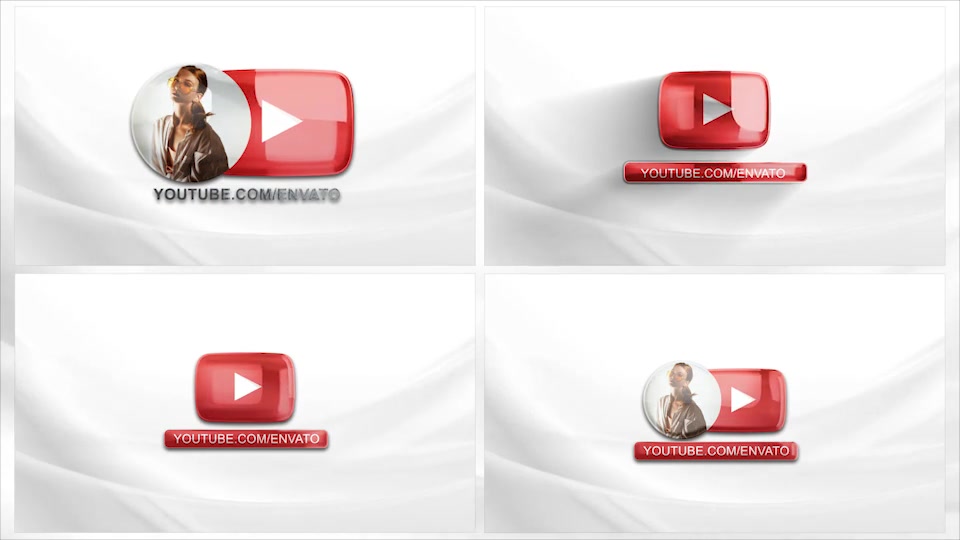 3D Youtube Logo Opener Videohive 30949328 After Effects Image 4