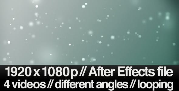 4 Bokeh Particles Floating Away Backgrounds LOOP - 406739 Videohive Download