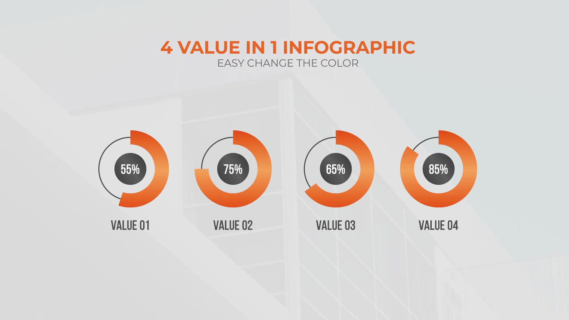 4 Values Infographic Charts | Premiere Pro Videohive 39407946 Premiere Pro Image 7