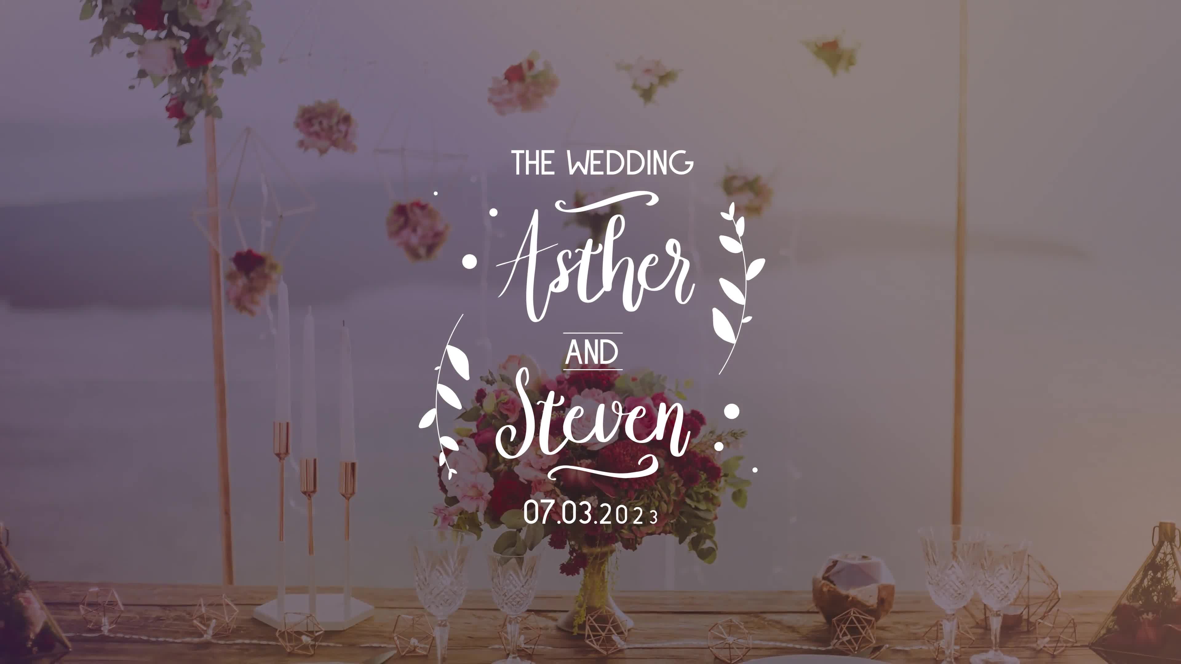 40 Flourish Wedding Titles | After Effects Videohive 37182008 After Effects Image 1