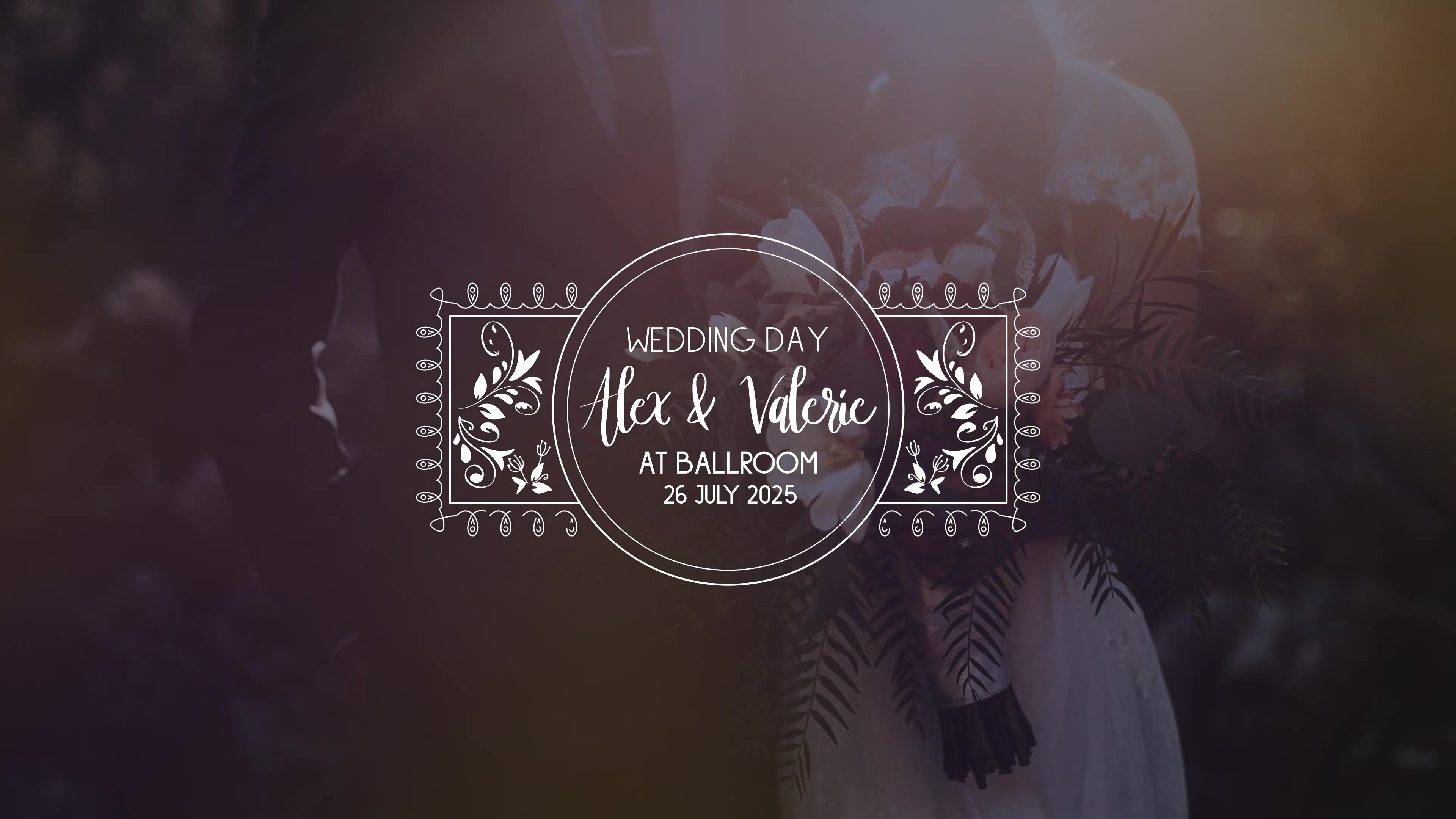 40 Flourish Wedding Titles | After Effects Videohive 37182008 After Effects Image 8