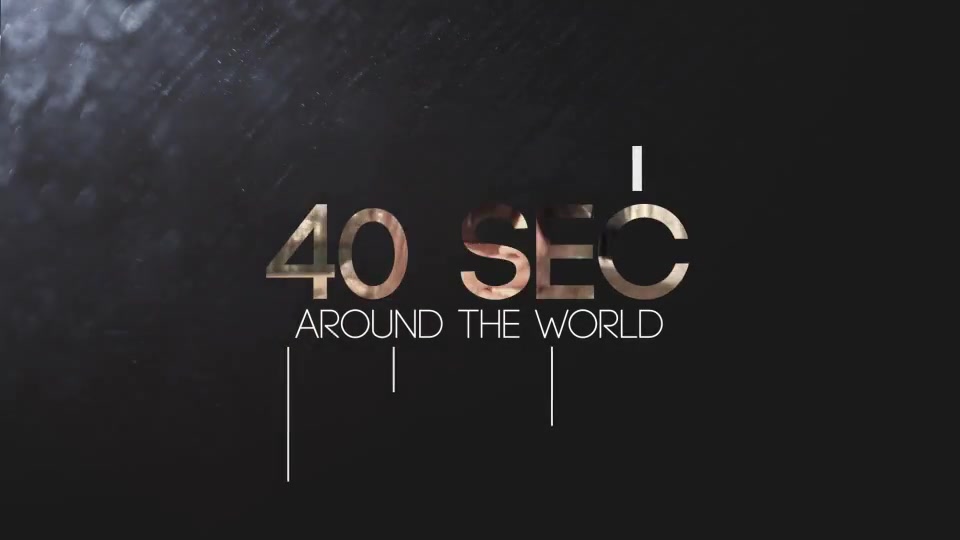 40 Seconds Around The World Videohive 9786072 After Effects Image 11