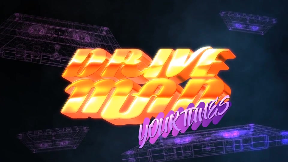 4K 1980s 10 Logo Text Intro Pack - Download Videohive 22018702