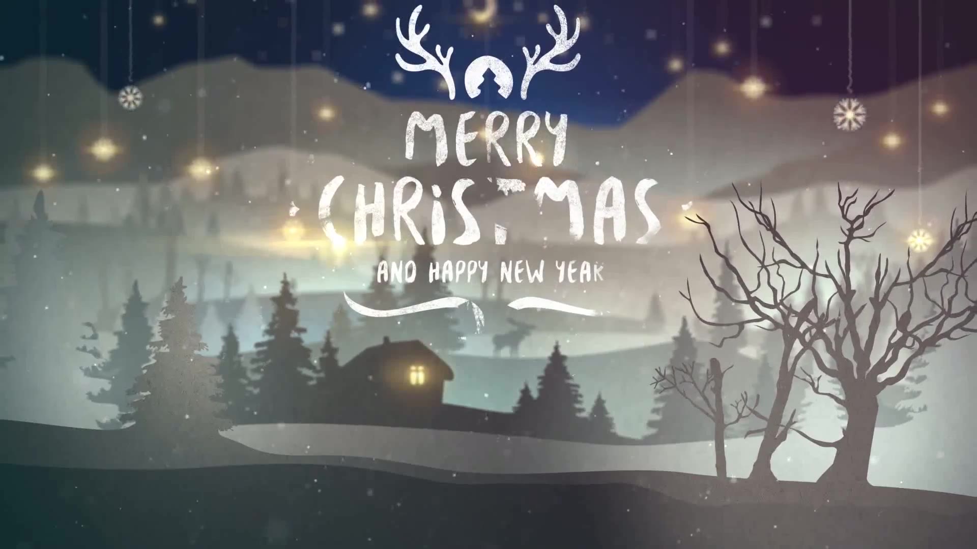 4K Christmas Openers/ Winter Tales 3D Snowflake/ Merry Christmas Happy New Year Snow Light Intro Videohive 13717183 After Effects Image 11