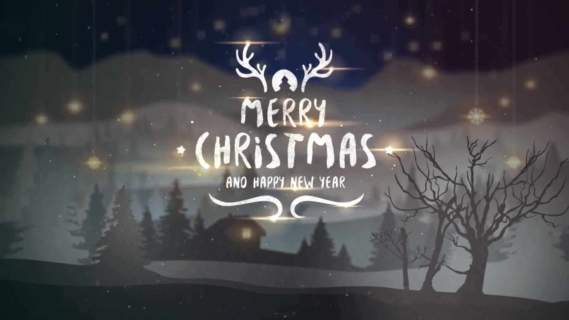 4K Christmas Openers/ Winter Tales 3D Snowflake/ Merry Christmas Happy New Year Snow Light Intro Videohive 13717183 After Effects Image 12